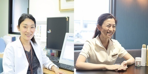 山本メディカルセンター 院長 齋藤 真理子 / ひでまりメディカル株式会社 薬剤師 弘中 秀美